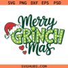 Merry Grinchmas SVG, Christmas Mean Guy svg png, Christmas sign svg, Merry Christmas svg