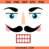 Nutcracker Face SVG, Nutcracker Face PNG, Nutcracker Face svg png