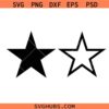 Star SVG files, Star SVG Vector File, Star Outline Clipart