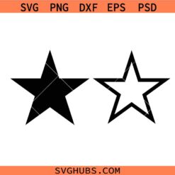 Star SVG files, Star SVG Vector File, Star Outline Clipart