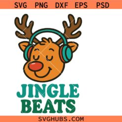 Jingle Beats Svg Png , Christmas Svg , Jingle Bells Christmas Svg Png