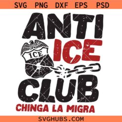 Anti Ice Club PNG SVG, Anti ICE Activism Svg PNG, Nice But Fuck ICE SVG