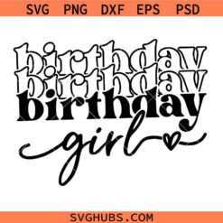 Birthday Girl Svg Png, Queen Princess Svg Png, Birthday Squad Svg Png, I'm the Birthday Girl svg png,