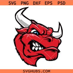 Bull Head Svg PNG, Funny Picture Svg PNG, Angry Bull Svg PNG
