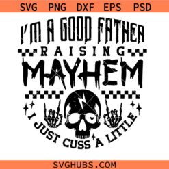 Fatherhood Svg, Father's Day svg, Fatherhood skulls svgFatherhood Svg
