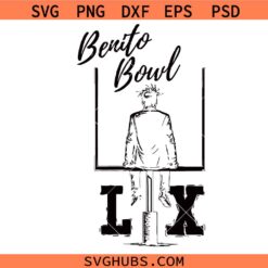 Bunny Bowl PNG SVG, The Benito Bowl Svg, Football Bowl Halftime Show PNG Svg, Footbal svg, Game Day svg