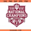 Indiana Hoosiers National Champs 2026 svg png, College Football svg png, Hoosiers Victory Shirt Svg Png, Game Day Fan svg png