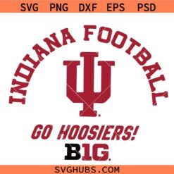 iu football svg, Indiana Hoosiers SVG, Vintage Indiana Football SVG PNG, Retro Distressed Game Day