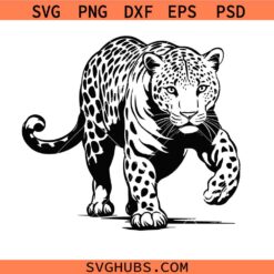 Jaguar svg png, Leopard svg png, Cheetah svg png, African Animal svg png, Savanna Predator svg png, Jaguars Clipart svg png