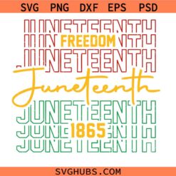 Juneteenth Freedom Day Since 1865 SVG, Black History Svg, Juneteenth African SVG, Juneteenth Svg