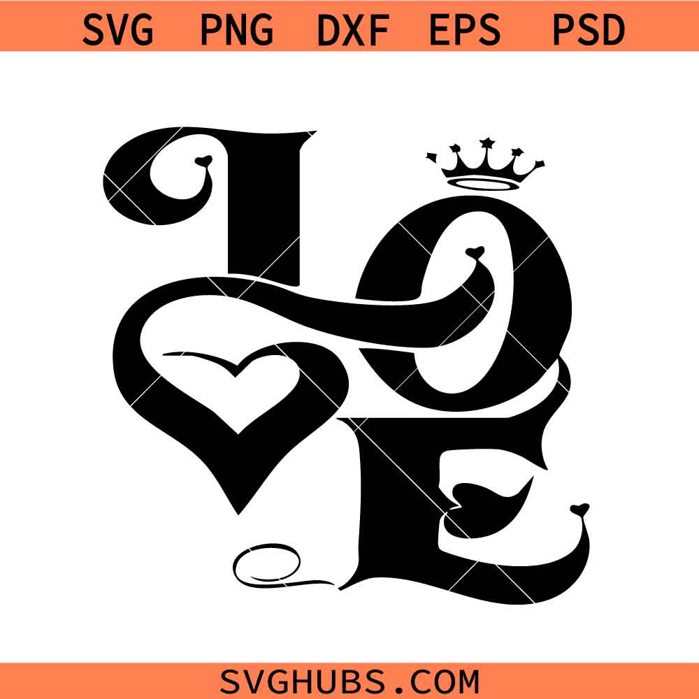 Love svg, Valentines svg, Happy Valentine's SVG, Heart SVG