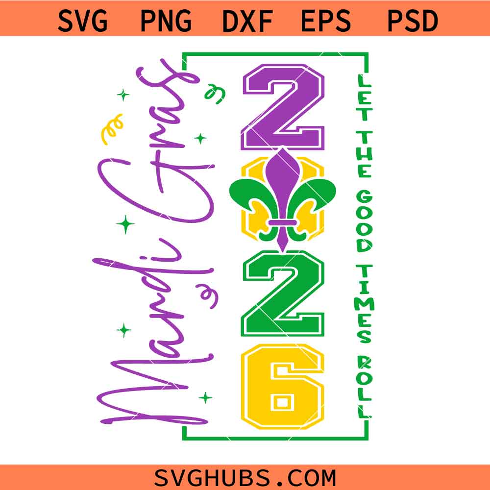 Mardi Gras Crew 2026 Svg, Mardi Gras Crew Svg, Mardi Gras Shirt Svg