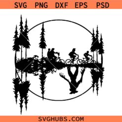 Stranger Things SVG, Upside Down SVG, Demogorgon SVG, Stranger Things PNG