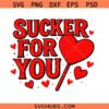 I’m a sucker for you svg, Valentine’s day Quote svg, Lovee svg, Valentines heart svg, Valentines svg