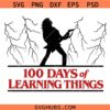100 Days of Learning Things Svg Png, Teachers Students Classroom Shirts Svg Png, I Survived 67+33 Days of School Svg Png