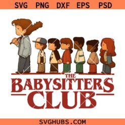 The Baby Sitters Club PNG Digital Download, Babysitter Harrington PNG, Stranger Things inspired PNG