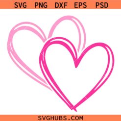 Valentines Heart Svg, Love Hearts Svg, Valentines Day Svg