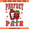 Perfect Pair svg png, Couple Valentines svg png, Valentine Svg png, Girlfriend Boyfriend svg png