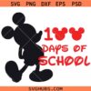 100 Days Mickey SVG, 100 Days of School SVG, Disney mickey 100 Days SVG