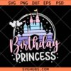 Birthday Princess Svg Png, Birthday Girl Disneyland trip Svg Png, Magical Castle Svg Png