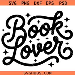 Book Lover SVG, Bookish SVG, booktrovert svg, Book Worm SVG