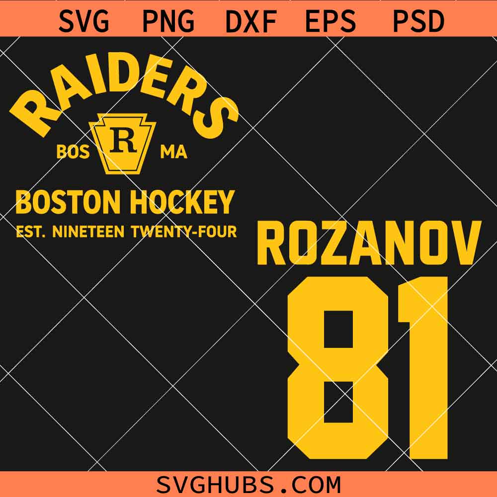 Boston Raiders Hockey svg, College Hockey SVG, Boston Raiders Sports Logo SVG
