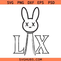 Bunny LX Game Day svg Png, Football Bowl Halftime Show Svg Png