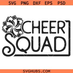 Cheer Squad Svg Png, Cheerleading Svg Png, Football Svg Png