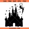 Cinderella Princess Disneyland Castle Svg Png, Fairy Mouse Ears Svg Png