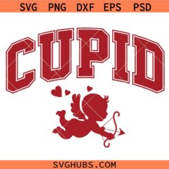 Cupid Valentine Svg Png, Valentine's Day Svg Png, Love Svg Png