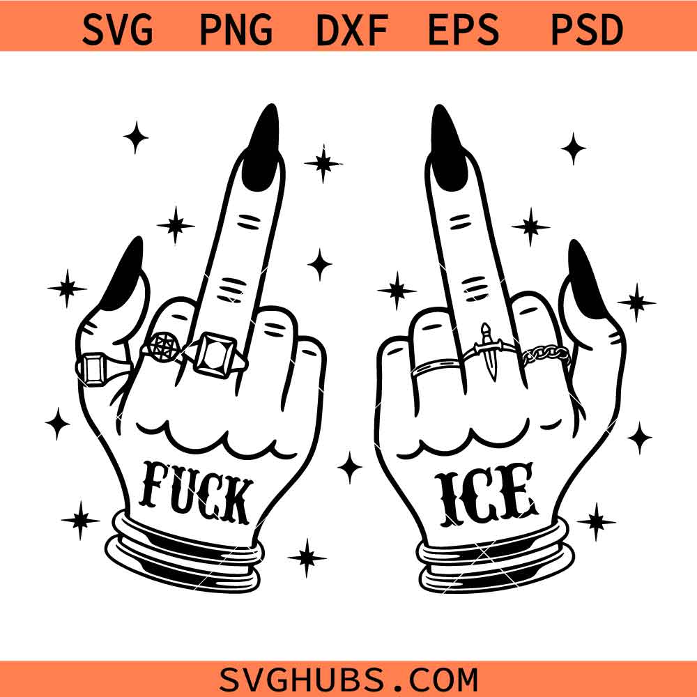 Fuck Ice Svg Png, Abolish ICE Svg Png, Human Rights Activist Svg Png, Chinga La Migra Svg Png