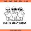 Silly Goose SVG, Snarky Goose Retro Humor svg, Sassy Animal Silly Goose png, Funny Animal Meme Aesthetic svg