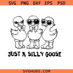 Silly Goose SVG, Snarky Goose Retro Humor svg, Sassy Animal Silly Goose png, Funny Animal Meme Aesthetic svg