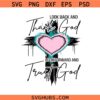 Look back thank God svg, Look Forward trust God, Christian Svg, Bible verse svg, Motivational svg, inspirational svg