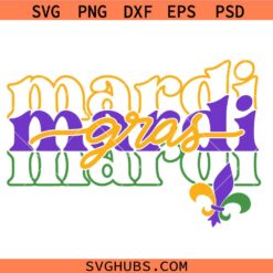 Mardi Gras SVG PNG, Louisiana Svg, Fat Tuesday Svg, New Orleans Svg