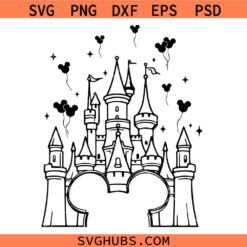 Magical Castle Svg Png, Magic kingdom Svg Png, Magic Castle Svg Png