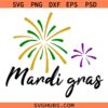 Mardi Gras Fireworks Svg Png, Mardi Gras Carnival Svg Png, Fat Tuesday Svg Png, New Orleans Svg Png