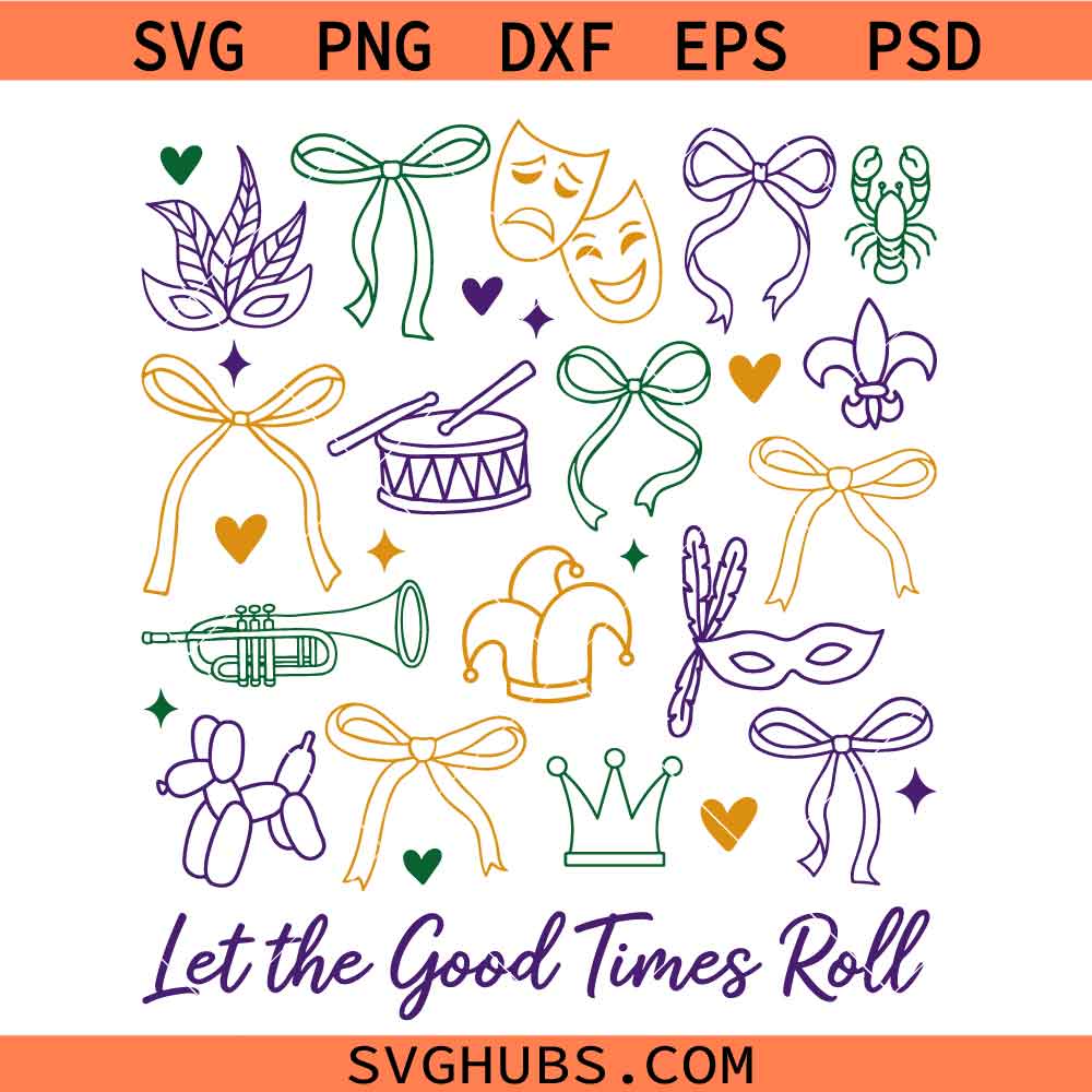 Mardi Gras Y’all SVG, Mardi Gras T-Shirt svg, Fat Tuesday svg, Louisiana Shirt svg