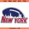 New York Football SVG, New York Giants SVG,  NFL Team SVG, New York Giants Shirt SVG, NY Football svg