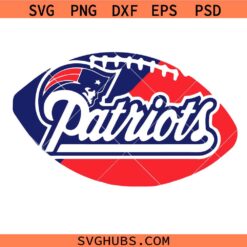 Patriots Football SVG, Patriots Mascot SVG PNG, Patriots Logo SVG, Football SVG