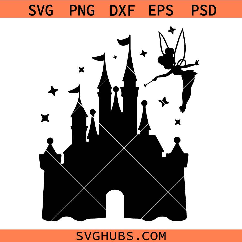 Princess Castle Svg Png, Castle Svg Png, Cinderella Castle Svg Png, Magical Castle Svg Png