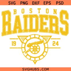 Raiders Hockey SVG, Boston Hockey Raiders Established 1924 PNG SVG