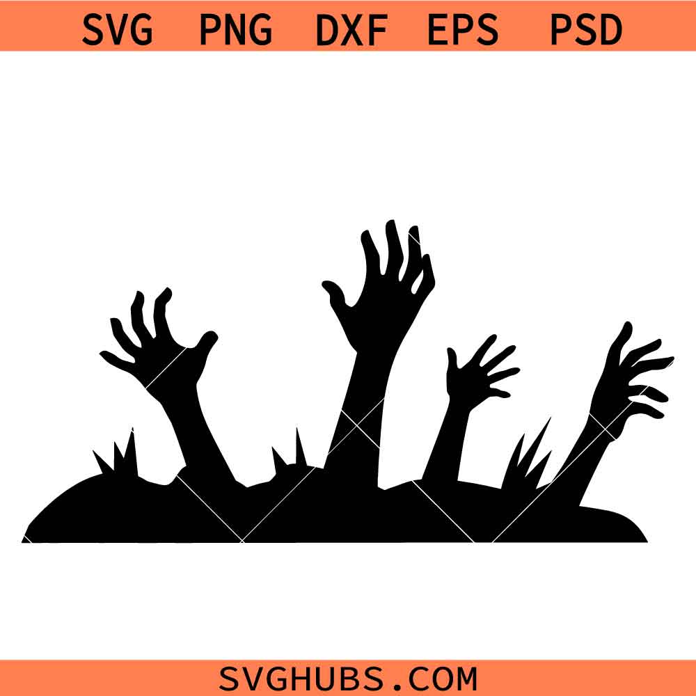 Zombie Hand Svg Png, Ripped Svg Png, Tear Away Svg Png