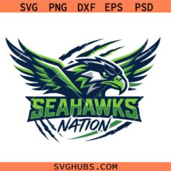 Seahawks Svg, Seahawks Football Svg, Seahawks Nation Svg, Seahawks Head Svg