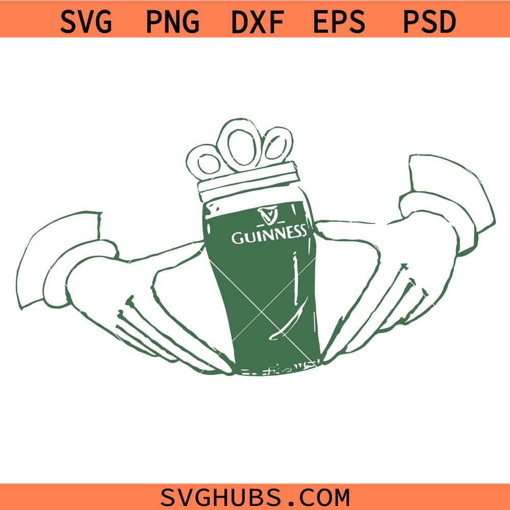St Patrick's Day Guinness Svg Png, Sláinte Slainte Guinness Svg Png