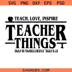 Teacher Things SVG, Teacher svg, School life svg
