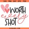 Worth Every shot SVG, IVF Baby Bodysuit SVG, Pregnancy Announcement SVG