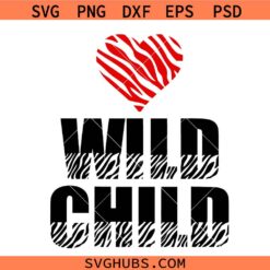 Zebra Wild Child SVG ,Wild Child Svg, Wild Child love svg, Trendy Kids svg, Retro Wild Child Checkered Toddler Shirt, Funny Kid Life Gift