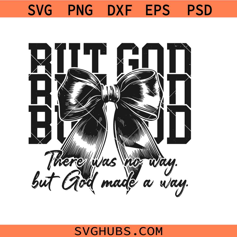 But God svg, Christian quote svg