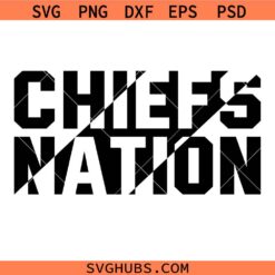 Chiefs Nation svg, Cheerleading svg, school life svg, Games Day svg, Team spirit svg